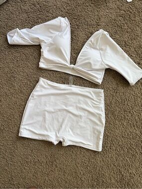 White Two-Piece swim Set
